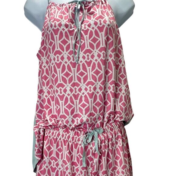 The Royal Standard Pink Geometric Women's Sleepwear Set Size M NWT - Picture 2 of 12